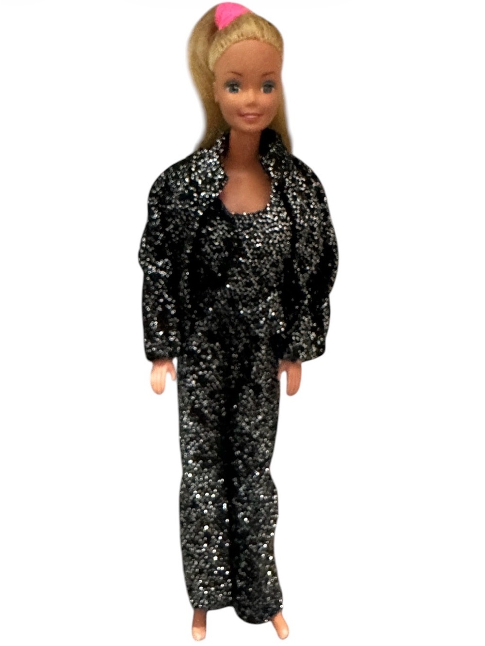 Mattel 1966 Barbie Black Sparkle outfit with Sequin and  Jacket